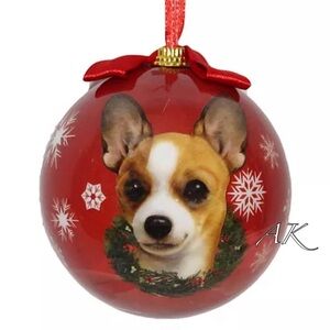 Chihuahua Shatterproof Ball Christmas Tree Ornament